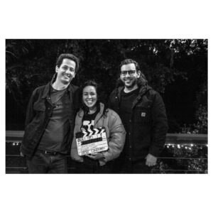 Michael Vlamis Instagram - CROSSWORD ❤️ What started as a quarantine morning ritual amongst me and my roommates, turned into a deep dive of guilt and grief and the idea for the first feature I’d direct. Although we’ve just wrapped production and have a ton of work left to do, I couldn’t be happier or more proud of our team. So many people stepped up and came together to make this dream reality. Instagram doesn’t let you tag more than 20 people, so only those pictured are tagged, but let’s be real, there’s probably 50 tags necessary. You all know who you are. And I know too. To the legend that is KA, thanks for always writing with me and for having parents cool enough to buy us Denny’s for our wrap meal. I ate so much sausage. And to you, Ro, thank you for producing and acting up a storm. Only us know what I put you through. And it better stay that way OR ELSE!!! Jk jk I am not publicly threatening my gf. I promise. Anyway, here’s to my producers, crew, cast, the lovely Judy who rented her house to us when the original fell through a week before our start date, and to all our generous investors. Without you, the movie wouldn’t exist on a hard drive under my pillow where I keep eyes on it constantly. Thank you everyone! PS all BTS photographed by the studly @chrislabadie