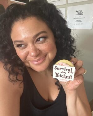 Michelle Buteau Instagram - Can’t believe I pay taxes for having this much fun✨

#survivalofthethickest 
#seasontwo