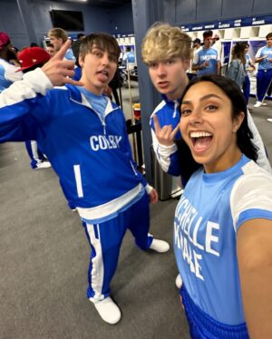 Michelle Khare Instagram - @MrBeast put us in a box to compete for $1,000,000 for our subscribers!! It was such a surreal experience being isolated from the world and getting to meet so many creators I admire!! GO WATCH to see who wins!! 💪🏽