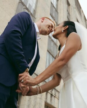Michelle Madrigal Instagram - I prayed for a lifetime partner who honors God above all. A Christ-centered relationship is a true blessing from above. Your gentle heart, calm demeanor, and wisdom make it so easy to follow your lead.

Thank you for always prioritizing my needs and treating Anika as your own. I love doing life with you and look forward to having more children together. 🩵

📸 @terrahjade 
😁 @tejaspateldds