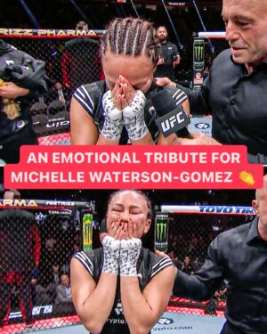 Michelle Waterson-Gomez Instagram - A touching tribute for Michelle Waterson-Gomez following her MMA retirement 🫶 #UFC303