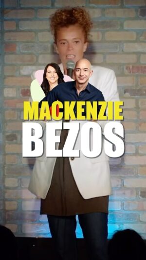 Michelle Wolf Instagram - An author of fiction am I right?! @jeffbezos @amazon #divorce #money #comedy #standup #michellewolf