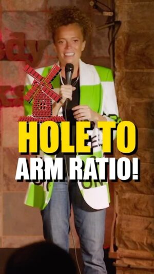 Michelle Wolf Instagram - We need more arms #arms #minigolf #holes #planes #luggage #comedy #standup