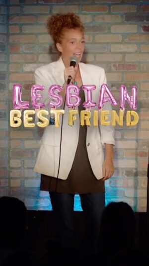 Michelle Wolf Instagram - Tanya said it best, “these gays are trying to kill me” #gay #lesbian #lgbt #comedy #standup #michellewolf