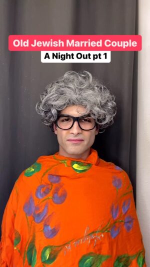 Micky Shiloah Instagram - The Feinsteins: Old Jewish Married Couple - A Night Out pt 1. Ethel tries to convince Samuel to go out for a night on the town. 

The Feinsteins full episode available exclusively on my Patreon. 

More characters like these live on stage with @lpnsimprov and I teach the teen/adult improv class every Sunday on zoom @laurenpatricenadler 

#married #marriedlife #marriedcouple #oldmarriedcouple #marriage #marriagegoals #jewish #jewishlife #oldman #couplegoals #couplescomedy #comedyskit #comedyreels #sketchcomedy #snl #actor #keyandpeele #newyork #newyorkers #longisland #funnyvideos #relationshipgoals #soulmate