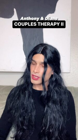 Micky Shiloah Instagram - Anthony & Diane in couples therapy part 2: Denial. Maybe they’re not the perfect couple, after all?! Featuring Noreen the therapist. 
For more exclusive content, check out my Patreon (link in bio) or subscribe right here on IG. 
Merch store now open (link in bio). 
Now taking Custom Video Requests!
More characters like this live on stage with @lpnsimprov @laurenpatricenadlerstudios 
Thank you to @laurenpatricenadler for Noreen’s wardrobe! 
💄 @maybelline 
🎵 “Second Waltz” @andrerieu 
*
*
*
*
*
*
#couplestherapy #therapistproblems #datinglife #newyorkers #longisland #loveproblems #soulmate #sketchcomedy #romcom #snl #actor #actorslife #keyandpeele #newyorkitalian #jewish #couplegoals #relationshipgoals #relationshipproblems #wetnwildbeauty #maybelline #funnyreels #couplescounseling