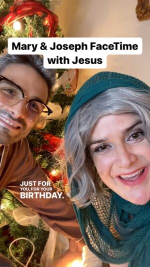 Micky Shiloah Instagram - The original Mary & Joseph - a throwback! @trujeanbutler 
#merrychristmas #christmas #maryandjoseph #jesusmaryandjoseph #jesus #holiday #happyholidays #xmas #funnyvideos #christmas2023 #happyholidays