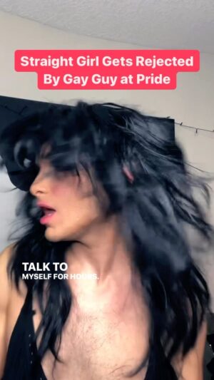 Micky Shiloah Instagram - Straight girl gets rejected by a gay guy at Pride. Alicia - the ultimate drunken ally.

🎵 “Flowers” @mileycyrus 

Check out my Patreon for exclusive content (link in bio) or subscribe here on IG!

#pridemonth #pride #gaypride #pride🌈 #sketchcomedy #snl #actor #funnyvideos #gaydar #straight #straightgirls #drunkgirls #gbf #gay #gaymen #straightally #comedy #rejected #icanbuymyselfflowers #lgbtq🌈