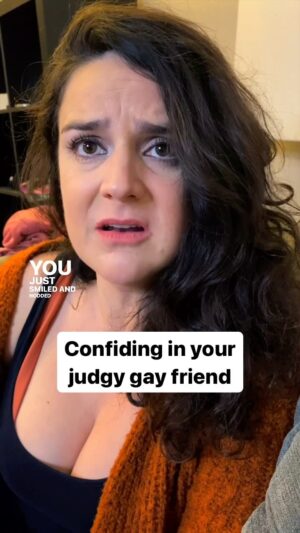 Micky Shiloah Instagram - This is an oldie but a goodie with @trujeanbutler ! 

Confiding in your judgy gay friend. 

Gay Reg will always be honest so be careful what advice you ask for 😎 

More exclusive content available on my Patreon (link in bio). 

#gayfriend #gayfriends #gay #gaybestfriend #gbf #datingadvice #loveadvice #relationshipadvice #friendshipgoals #friendgoals #dating #breakups #sketchcomedy #snl #actor #keyandpeele #comedy #comedyskit #judgementalpeople #judgy #judging