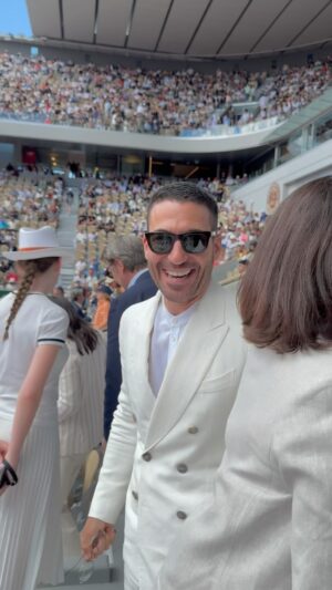 Miguel Ángel Silvestre Instagram - Vamos @carlitosalcarazz ❤️‍🔥
@rolandgarros @fftennis