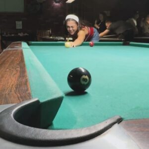 Mika Abdalla Instagram - go ahead and add really good at pool to the list
