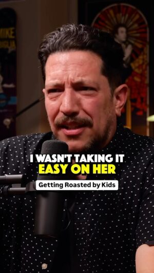 Mike Birbiglia Instagram - Kids go the hardest with burns. Full episode with @salvulcano on YouTube. 
.
.
.
#workingitoutpodcast #mikebirbiglia #salvulcano