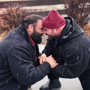 Mike Ergas Instagram - A few pics from our memorable weekend at Big Bear ❤️💍❤️