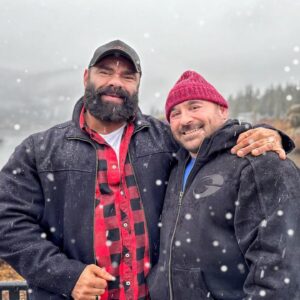 Mike Ergas Instagram - A few pics from our memorable weekend at Big Bear ❤️💍❤️