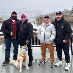 Mike Ergas Instagram - A few pics from our memorable weekend at Big Bear ❤️💍❤️