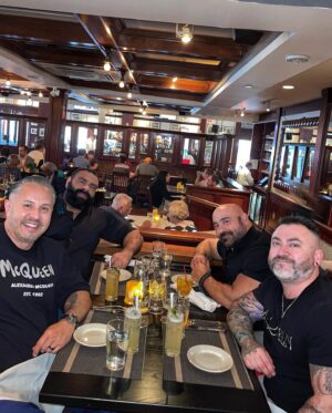 Mike Ergas Instagram - Had such a great time in New York City celebrating my birthday with all these amazing people.  Thank you and I love you guys❤️. @giorgibear @thatspells_bobby @dreamernik @carlitos_nyc1 @astinrob