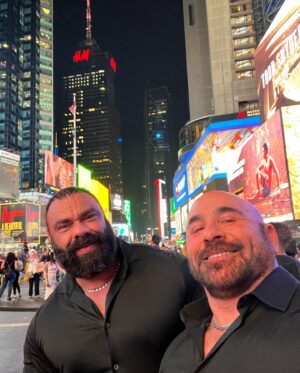 Mike Ergas Instagram - Had such a great time in New York City celebrating my birthday with all these amazing people.  Thank you and I love you guys❤️. @giorgibear @thatspells_bobby @dreamernik @carlitos_nyc1 @astinrob