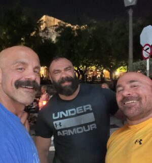 Mike Ergas Instagram - Had the most amazing time in Greece.  I’m so glad I got to experience seeing my heritage with George Filippakos. You made my first trip to Greece an amazing experience that I’ll remember forever.  I can’t wait to go back with you.  I love you.  Thank you Bobby James Barba-Garcia and Caesar Barba-Garcia for letting us be a part of your special trip.  We had so much fun. I love you both!  And last but not least Daniel Rivera, you are one of my best friends and you always make any trip fun as hell and I’m so glad you were a part of this trip.  I love you too.