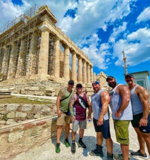 Mike Ergas Instagram - Had the most amazing time in Greece.  I’m so glad I got to experience seeing my heritage with George Filippakos. You made my first trip to Greece an amazing experience that I’ll remember forever.  I can’t wait to go back with you.  I love you.  Thank you Bobby James Barba-Garcia and Caesar Barba-Garcia for letting us be a part of your special trip.  We had so much fun. I love you both!  And last but not least Daniel Rivera, you are one of my best friends and you always make any trip fun as hell and I’m so glad you were a part of this trip.  I love you too.