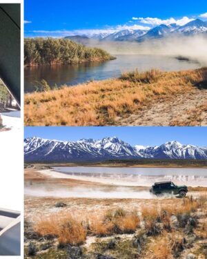 Mike Escamilla Instagram - #ad 1 week, 1500 miles, 3 separate missions and tons of laughs. Snowboarding, Abandoned mines, Rivers, Beaches, Sand Dunes, Empty pools, and Hot Springs.I’m 10 months and 35,000 miles deep in the BRONCO and loving every minute. Yes im a #teambronco_ambassador , But man does this BRONCO make me feel good! I’ve realized that whatever car I’ve driven throughout my life has either facilitated or hindered my ability to be me...and I’ve said it before and I am gonna say it again.....,the BRONCO is a skeleton key to adventure. And I’ve never felt more me then i do when I’m behind that wheel... @ford @fordbronco #builtfordproud @sgt_politeness @thebronconation #betheadventure