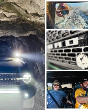 Mike Escamilla Instagram - #ad 1 week, 1500 miles, 3 separate missions and tons of laughs. Snowboarding, Abandoned mines, Rivers, Beaches, Sand Dunes, Empty pools, and Hot Springs.I’m 10 months and 35,000 miles deep in the BRONCO and loving every minute. Yes im a #teambronco_ambassador , But man does this BRONCO make me feel good! I’ve realized that whatever car I’ve driven throughout my life has either facilitated or hindered my ability to be me...and I’ve said it before and I am gonna say it again.....,the BRONCO is a skeleton key to adventure. And I’ve never felt more me then i do when I’m behind that wheel... @ford @fordbronco #builtfordproud @sgt_politeness @thebronconation #betheadventure
