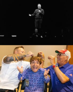 Mike Lavin Instagram - No better way to almost close the biggest tour of my life than with these guys and audiences. Thank you for making it the best ever!