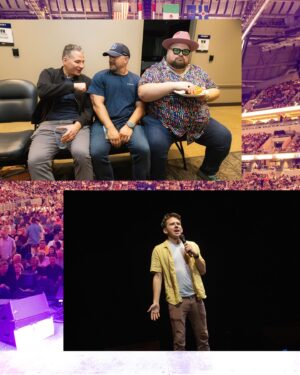Mike Lavin Instagram - No better way to almost close the biggest tour of my life than with these guys and audiences. Thank you for making it the best ever!