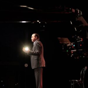 Mike Lavin Instagram - Official Announcement 🎬 🎉
A Bronx Tale | The Original One Man Show
World Premiere 🌍
It will be closing out the Tribeca Film Festival and opening up Deniro Con on June 13th, 2024 at the indeed Theater 7pm @springstudios

Come support me, the crew and the star of the show @chazzpalminteri by purchasing tickets on the @tribecafilmfestival website. Chazz will also be doing a Q&A with a special guest. 

Over the past year or so, I have been slowly pushing out what we have  been working on, but this is the official announcement. We filmed a different rendition of "A Bronx Tale", however this is the Original One Man Show. Chazz Palminteri does the whole movie on stage, while playing all 18 characters by himself! This is the same show that he performed 30 years ago in front of Robert Deniro, which ultimately lead to the movie being made. 

On this project, I was one of the directors of photography, camera op, lead editor, colorist and more. My partner company was also an associate producer for this project as well.

BTS 📸 @johnandhiscamera 

This is unlike any other one man show out there and its filmed/edited in a cinematic format.
Come see the world premiere!!!