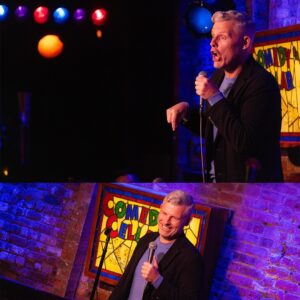 Mike Lavin Instagram - Wednesday night @comedycellarusa 📸 #comedy