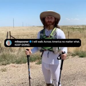 Mike Posner Instagram - Five years ago I was bitten by a venomous rattlesnake and almost lost my leg. This was quite inconvenient since I was in the middle of trying to walk across America. 

I spent 3 nights in the ICU, my leg swelled to the size of an elephant trunk, and I went from walking 24 miles a day to not being able to walk to the bathroom.

But eventually, my leg healed, by the grace of God, my leg healed.

Eventually, I went back to the exact spot that the snake bit me and I started taking steps. Not letting the bite stop me made me feel like the superhero version of myself. 

It’s funny, because getting bit by the snake was scary and annoying, to say the least at the time.

But now, it’s one of the defining moments of my life. That snake venom proved to be poison for my body but medicine for my soul. 

It taught me that I was way stronger than I thought I was. My soul is unbreakable. My determination is invincible. Nothing can stop me.

I kept taking steps until I had walked all the way across the United States of America. 

Everybody has snakebite moments in their life. 

Everybody has painful moments that ruin your plans and devastate your foundations of who you thought you were. 

Someone reading this in a “snakebite moment” right now.

The following words are for you. 

The pain you are experiencing now may be the very pain you are grateful for later. 

Keep going.