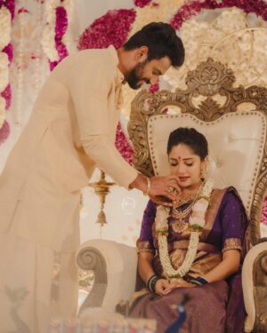 Milana Nagaraj Instagram - What a priceless feeling ♥️
#Blessed #KrissMi
#parentstobe 

Styling @tejukhushistylefiles
Jewellery @abarantimelessjewellery 
MUA: @makeup_sachin 
PC: @barrys.photography