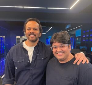 Milap Zaveri Instagram - AALI RE AALI AATA MAAZI BAARI AALI to write dialogues for the LIONHEARTED @itsrohitshetty 🔥😍🙏❤️ Its been a dream come true to work with a maestro of Mass like him! The appreciation, faith and encouragement he gives a person instills full confidence into everyone! Love you and thank you for #SinghamAgain 🙏🔥❤️