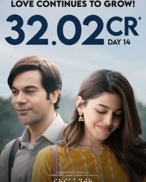 Milap Zaveri Instagram - #Srikanth has a super 2 weeks till now! The 2nd Thursday collects 1.47 CR is bigger than the 1st Thursday (1.43 cr) 👏😍🥳 Congrats @tusharhiranandani @nidhiparmarhira @rajkummar_rao @jyotika @alayaf @sharadkelkar Bhushan sir, @shivchanana @tseries.official @chalkncheesefilms