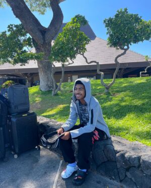 Miles Brown Instagram - Just enjoying life as much as I can 💕✌🏽(croc game untouchable)