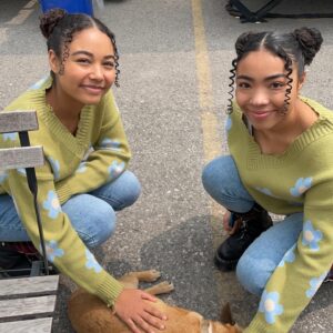 Millie Davis Instagram - A few spoiler free season 4 photos to celebrate yesterday’s release 😉❣️