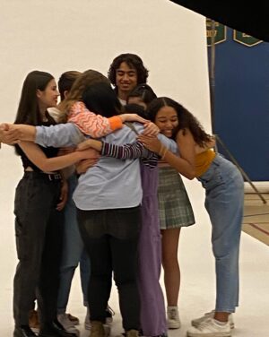 Millie Davis Instagram - The first episode of Popularity Papers came out last night 🥲 congratulations to the fantastic cast and crew for all the hard work and dedication during our 5 months of filming. I’ve met some of my best friends on this set that I will hold close to my heart forever !!❤️❤️ here are some of my favourite pics with my favourite people!  1. lunchtime giggles caught on camera 
2. A 10/10 Addison fit 
3. @callumshoniker and I taking fire selfies
4. The amazing director of episode one (@stefanbrogren )
5. My favourite photo from our gallery photoshoot day (featuring the one and only creator and show runner @the_vlin )
6. After one of the first days of filming, when I met some of the most important people to me 
7. Taking selfies with Chris and Keegan before the cameras started rolling 
8. Another BeReal with @lylaelli and @annamirodin 
9. More lunchtime giggles caught on camera
10. If you saw the first episode, you know what this is 😉