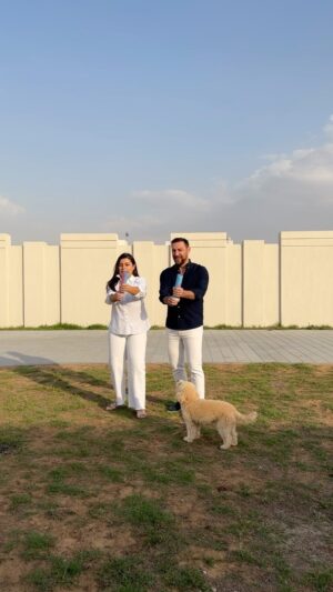 Mina Al Sheikhly Instagram - 👼🍼 🥹🤍

#myhappymoments #minasjourney #genderreveal