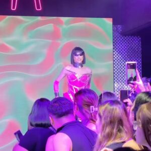 Minty Fresh Instagram - Gagged you a bit 🤭💚 
The fresh daughter launch! Follow her @faze_est 

@marinaxsummers x @lagrande_dame show was a blast! 💯
Thank you @thecampsummers for having me. 

Wearing @klvnqnbrrs
Hair @loisa_morota @salvadorshine