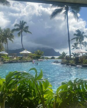 Mireille Enos Instagram - Thank you Kaua’i! Thank you 1 Hotel Hanalei Bay! We had the most magical time. 🩷🌸🌴☀️😘🩷 @1hotel.hanaleibay #alanruck