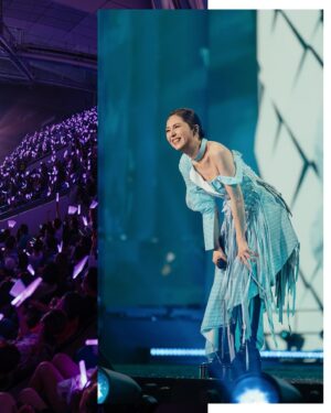 Miriam Yeung Chin-Wah Instagram - 我要放假啦🍾
一連三場上海站圓滿完成，在這裡與歌迷留下了很多的回憶...首次個人展、3小時唱40首歌... 巡演一年，充滿夢幻的一年，滿滿收穫了大家的愛，小星星們一次又一次大合唱的畫面仍在腦海中浮現著。
很愛我的歌迷、我的團隊們、所有喜歡廣東歌的你們，有你們才有今天的楊千嬅💜 暑假來了，我要稍作休息，大家請準備被我的旅行照轟炸一下😆 
我們期待8月份於第36場宜昌站和杭州站相見🌳

#MYTREEOFLIVEWORLDTOUR
#MYEXHIBITION千木芳嬅楊千嬅個人展 #木林森
