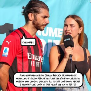 Mirko Mastrocinque Instagram - Domani inizia la Youtuber League sul canale di @_fedemarconi_ .
Si parte dall’ostico Milan-Inter dei capitani @gnabrii e @instalazzaa .
Ringrazio @lasagn.a_ al quale non ho detto neanche una cosa seria durante l’intervista.
Segue una rapida carrellata di momenti trash televisivi e web perfettamente adatti a questa base.
Ps ho taggato Marconi nel mio naso perché è una caccola
#youtuberleague #ddy #milan #inter