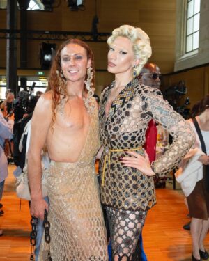 Miss Fame Instagram - Golden hour for@rahulmishra_7. As I Attend my first #rahulmishra #hautecouture collection: The Divine details lit from within, throughout the entire collection. I’m looking forward yo another moment I can wear these extraordinary pieces. Styled by @laurentdombrowicz assist @atelier.fhd | jewelry @begumkhan | pin curl prep @parizhair | PR @brunomichel75 #MissFame #MissFashion #MissFashion #Paris
