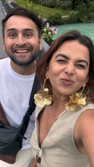 Mitali Mayekar Instagram - Our Europe trip in a nutshell.📸
Outfit details:
1. Thrifted from @cocosorority 
2. @zi.p__ 
3. @zi.p__ 
4. @zara 
#europe2024 #tinypanda #vacayvibes #vacaymode #travelbug #travelcouple