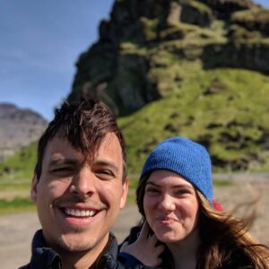 Mitchell Moffit Instagram - #tbt to travelling Iceland with my bestie @jessgemin ♥️♥️♥️ We ate a lot of food and saw a lot of cool things, but here are some pics mostly of our faces 😆 (ps the hotdogs were truly a highlight 🌭)