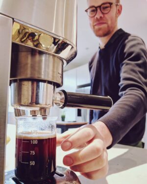 Mitchell Moffit Instagram - Who's a good little hipster scientist?? 👨‍🔬☕