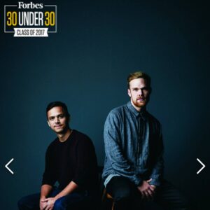 Mitchell Moffit Instagram - We were chosen as one of Forbes 30 Under 30 today! Feeling lucky and proud to do what we do, and excited for 2017! Thanks for all your support through the years 💟 #30under30