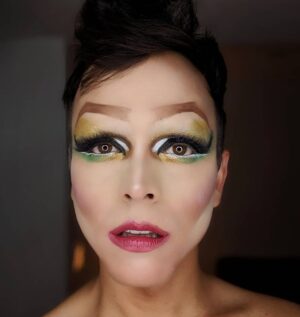 Mitchell Moffit Instagram - WHO IS SHE??💄So this pic is from one of my first couple tries at drag makeup that I did alone 🙈 I never shared it cause I felt it wasn't good enough - but I was just thinking about how I'll probably never fully think I'm ready to share and I'll always be thinking I can do better - so instead of just doing it on my own in secret, I might as well share it now and get to see the progress over time, from the beginning. I know she needs work, but I had fun! 
Ps. She doesn't have a name yet, suggestions are welcome 😆