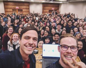 Mitchell Moffit Instagram - It's always nice to be reminded that those numbers on the internet are actually amazing people who love learning and inspire us right back! Thanks for coming out Montreal and reminding us to leave our house every now and again haha 🤗🤓❤️
