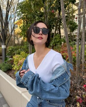 Miyako Sono Instagram - そういえば！ショートヘアになりました！

ワールドサウナツアーするから
たくさんサウナに入るから