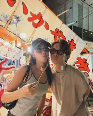 Miyū Ikeda Instagram - ．
今年もOFFとれて3年連続の祇園祭行けました〜
今年は旦那の親戚とかも含めて6人で🫶🏾
たくさん歩きすぎて疲れたけど夏の思い出🌻